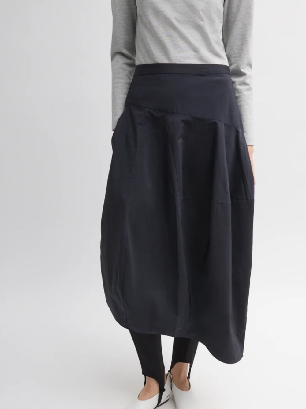 Tibi Asymmetrical Balloon Skirt